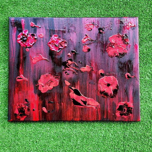 Air Blower Acrylic Pouring Painting - Picture 7 of 11